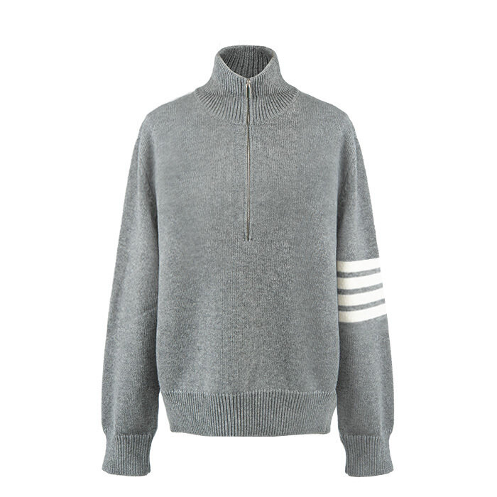 [로로모다] 톰브라운 메리노 울 4바 퍼널 남성 니트 / MKA567A-Y1029-055 - Thom Browne