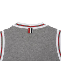 [로로모다] 톰브라운 V넥 테니스 코튼 여성 미디 원피스 / FJD108A-00050-055 썸네일 3