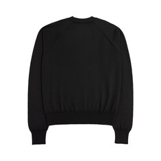 미우미우 25FW 로고 캐시미어 실크 가디건 블랙 MMF706 12PZ F0002 썸네일 2