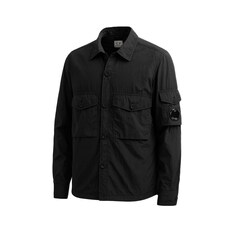 CP컴퍼니 25FW 렌즈 와펜 크롬 R 오버 셔츠자켓 블랙 19CMOS087A 005904G 999 썸네일 1