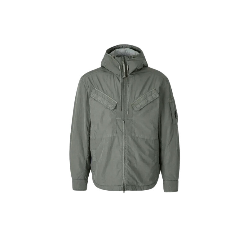 CP컴퍼니 25FW 렌즈 와펜 크롬 R 후드 자켓 그레이 19CMOS084A 005904G 921 - CP company