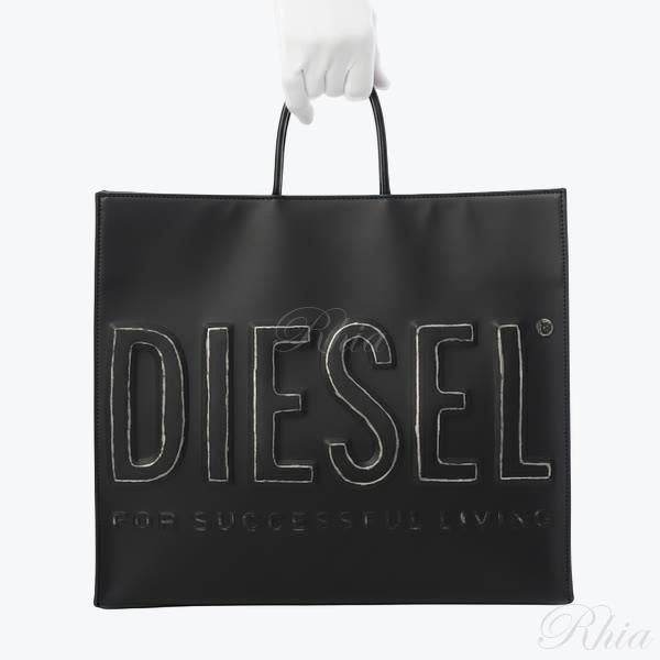 디젤 DSL 3D 토트백 EW X X09931 P8078 T8013 - Diesel Black Gold