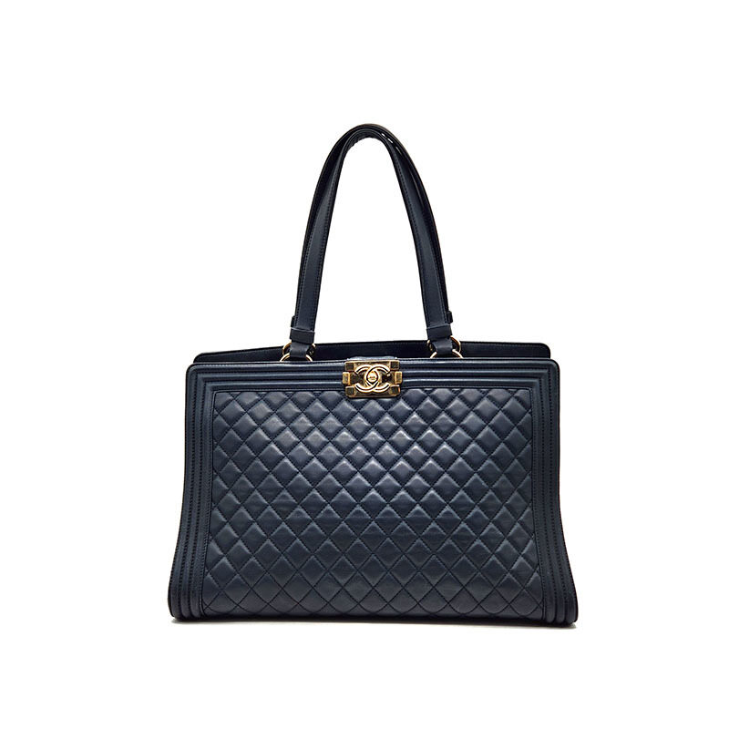 샤넬 램스킨 보이 토트백 L599601 - Chanel