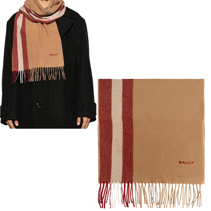 25FW 발리 버진울 머플러/MSC02R WO020 U866 - Bally