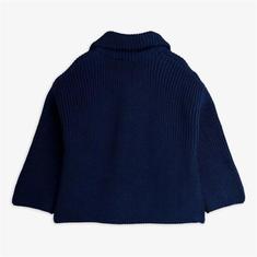 25FW 미니로디니 판다 반짚업스웨터 2572011960 Blue 썸네일 1