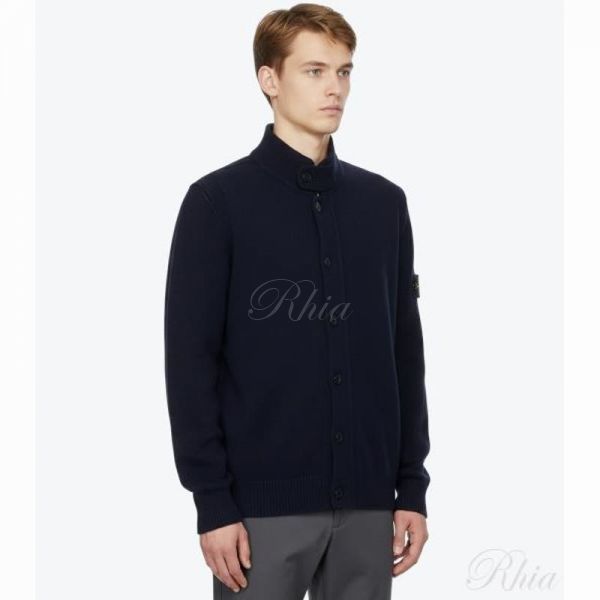 스톤아일랜드 5100047 램스울 버튼 업 점퍼 K2S15 S00A3 V0020 - Stone Island