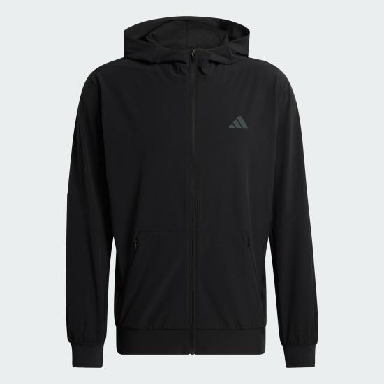 아디다스 D4T 워크아웃 풀 지퍼 후디 KA4821 Black DOM - Adidas