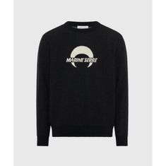 25FW 마린세르 스웨터 MRSU252PRKN069BK BK99 BLACK DOM 썸네일 1