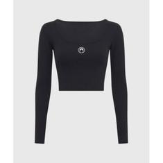 25FW 마린세르 긴팔 티셔츠 MRSW252PRTS030BK BK99 BLACK DOM 썸네일 1