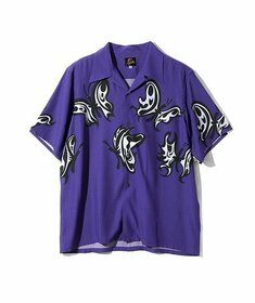 25SS 니들스 폴로 티셔츠 QV432 PURPLE DOM 썸네일 1
