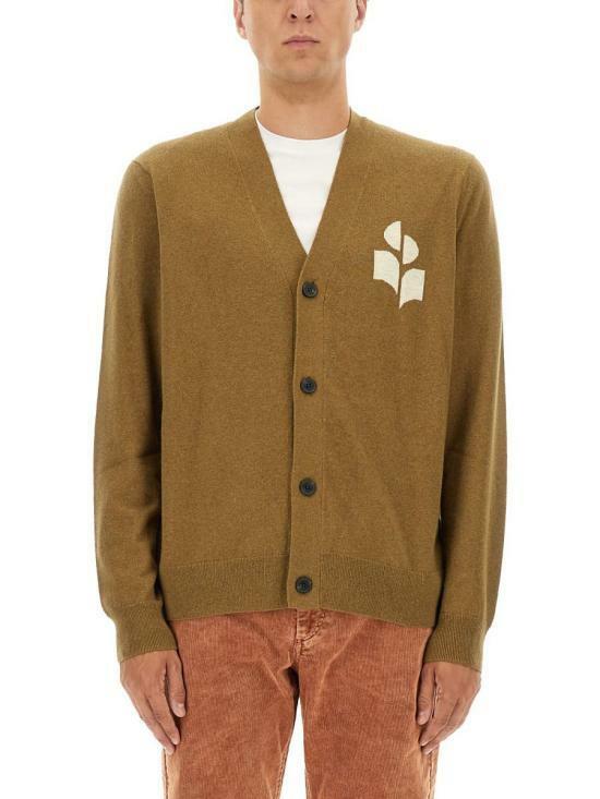 25FW 이자벨마랑 가디건 CA0077HAA1L04H67KI KHAKI DOM - Isabel Marant