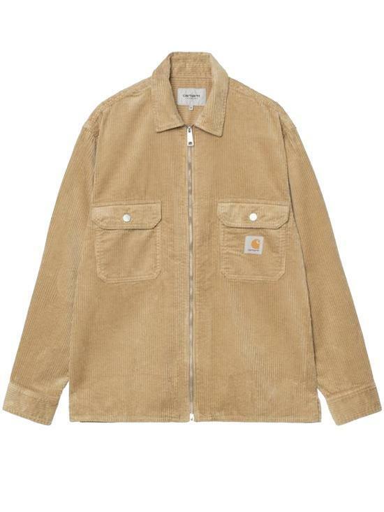 25FW 칼하트 WIP 레이놀드 셔츠 I0360498Y02 LEATHER RINSED DOM - Carhartt
