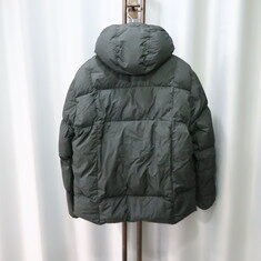 스톤 아일랜드 [디에이치럭스] 스톤아일랜드 크링클랩스 카키 패딩 점퍼 XL/105 남성 패딩 썸네일 4