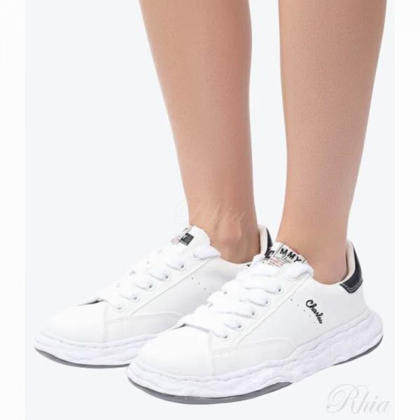 미하라야스히로 찰스 OG 솔 캔버스 로우탑 스니커즈 A12FW703 화이트 - Mihara Yasuhiro