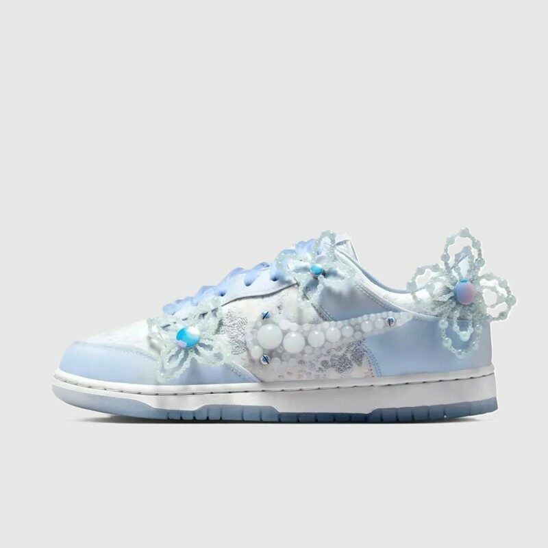 [국내배송] 나이키 x 수잔 팡 덩크 로우 블루 틴트 꽃덩크 HV8575-100 - Nike