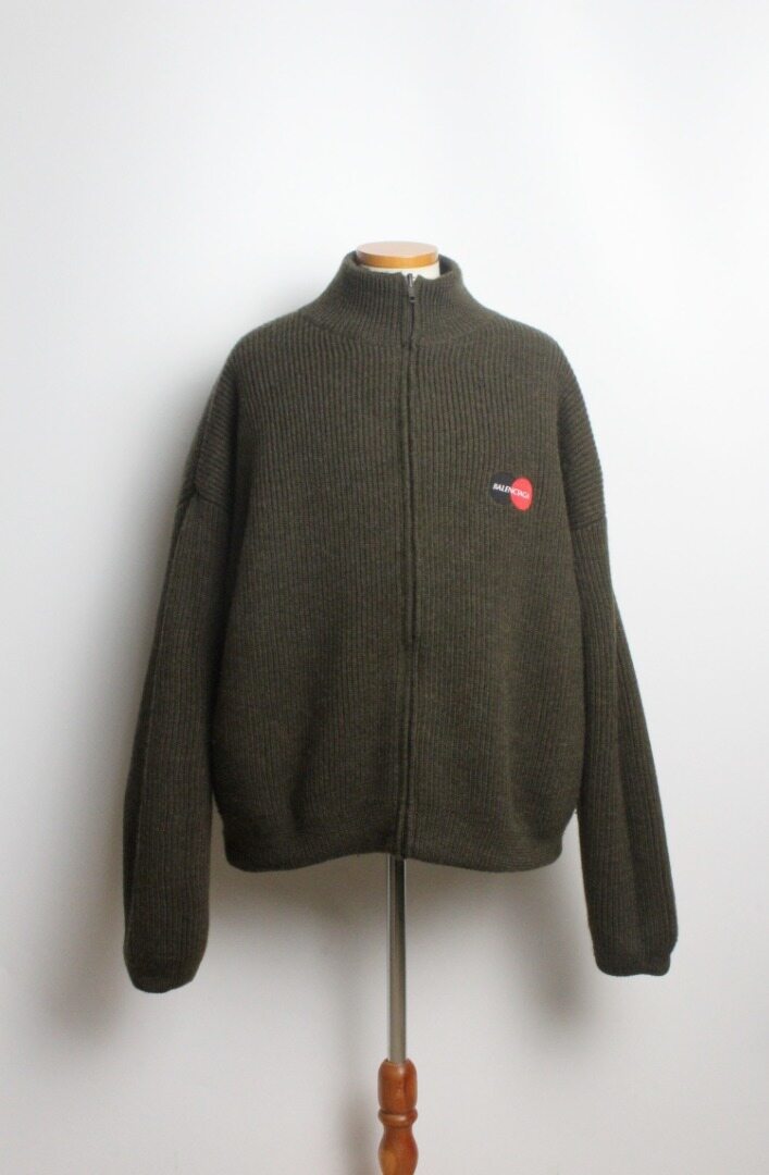 발렌시아가 리버시블 플리스 집업 양면 자켓 XL(110) - Balenciaga