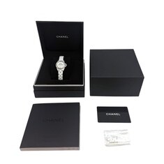 샤넬 J12 다이아 베젤 인디케이터 마더오브펄 세라믹 워치 29mm H2572 여성 시계 썸네일 6
