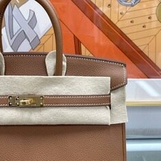 [더럭스] [국내배송]에르메스 벌킨 25 골드 토고 금장 H041344 K각인 썸네일 1