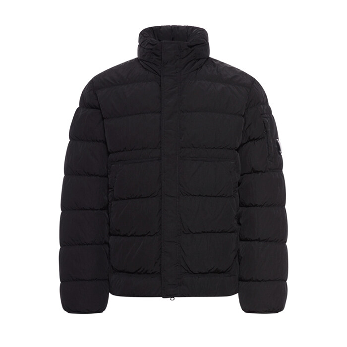 25FW 시피컴퍼니 CHROME-R 블랙 패딩 19CMOW012A 005904G 999 - CP company