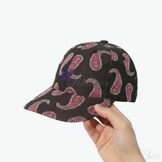 니들스 베이스볼 캡 폴리 Jq 페이즐리 QV047 썸네일 1