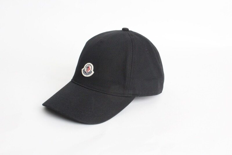 몽클레어 로고 볼캡 블랙 UNI - Moncler