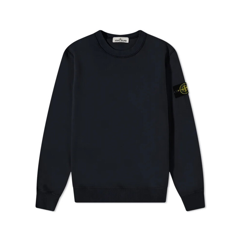 스톤 와펜 기모 맨투맨 네이비 771563020 V0020 - Stone Island