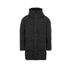 스톤 와펜 패치 크링클랩스 롱 패딩 블랙 771570123 V0029 썸네일 1