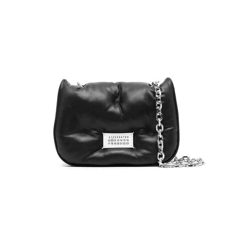 26SS 글램슬램 플랩 체인 숄더/크로스백 블랙 SB1WG0019 P4300 T8013 - Maison Margiela