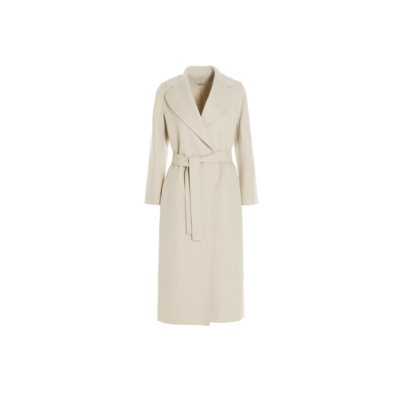 25FW 폴도 POLDO 벨티드 롱 울 코트 에크루 2529016043 031 - Max Mara