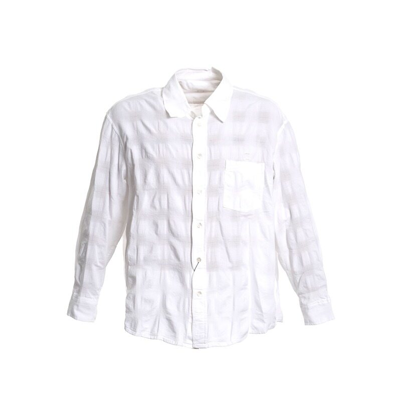 [우영미] 화이트 크링클 셔츠 W251SH11_838W_WHITE - Wooyoungmi