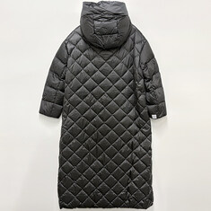 논현 더팩토리 25FW 막스마라 더큐브 TREPAR 트레파르 구스 다운 패딩 코트 / 미듐 그레이 (2529496075600 078) 썸네일 2