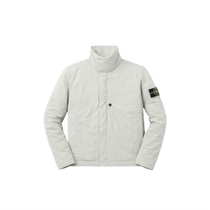 스톤아일랜드 안티드롭 지퍼 포켓 패딩 자켓 펄그레이 4100048 S0026 V0061 - Stone Island