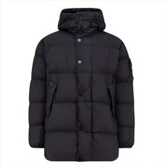 스톤아일랜드 크링클랩스 나일론 롱패딩 블랙 K2S15 4100012 S0A23 V0029 썸네일 1