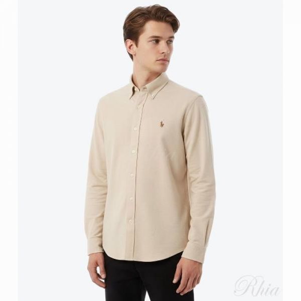 폴로랄프로렌 니트 옥스포드 셔츠 710979488004 - Polo Ralph Lauren
