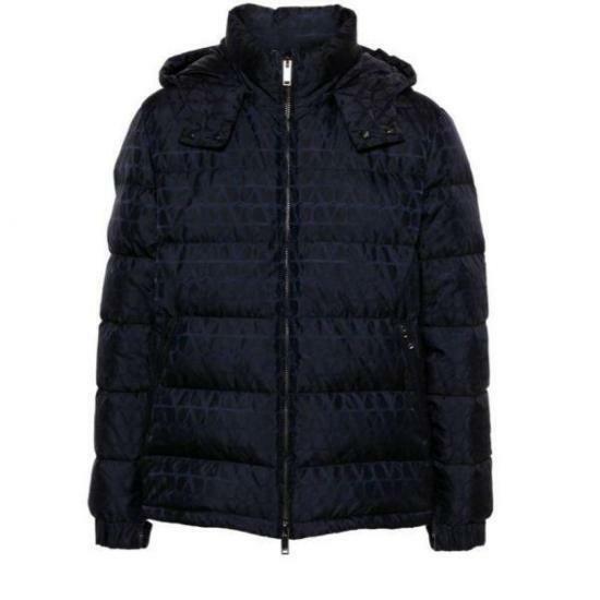 발렌티노 가라바니 숏패딩 5V0CNA319VFYE65V3CNA319VFYE6 TOILE ICONOGRAPHE NAVY DOM - Valentino Garavani