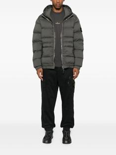 25FW 스톤 아일랜드 심리스 터널 나일론 다운 TC 후드 다운 자켓  K2S154100040S0028V0062 LEAD GREY DOM 썸네일 5