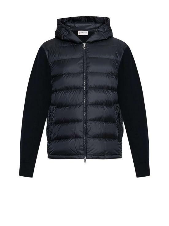 25FW 몽클레어 패딩 울 집업 후드 9B00006M1131776 NAVY DOM - Moncler