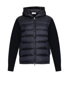 25FW 몽클레어 패딩 울 집업 후드 9B00006M1131776 NAVY DOM 썸네일 1