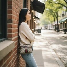 구찌 여자가방 오피디아 스몰 베니티 베이지에보니 816357 96IWG 8745 썸네일 5