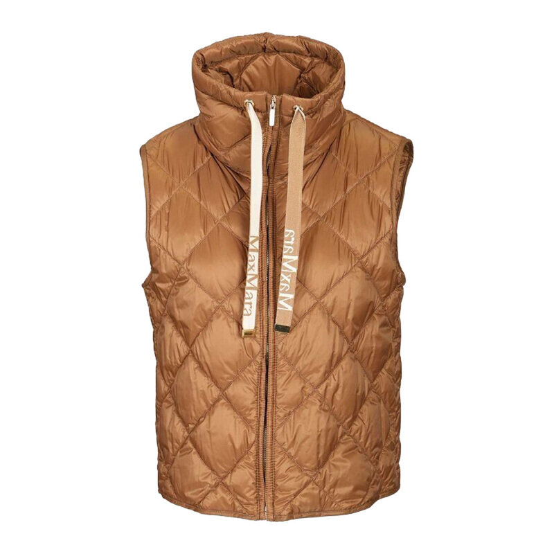 26SS 막스마라 더 큐브 여성 TREGIC 트레직 발수 조끼 패딩 카멜 TREGIC 051 - Max Mara