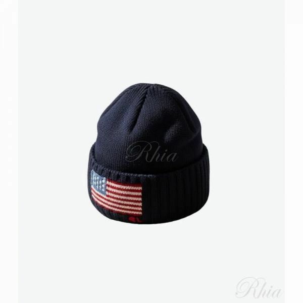 폴로랄프로렌 25FW 플래그 인타르시아 울 블렌드 비니 449P02044001 - Polo Ralph Lauren