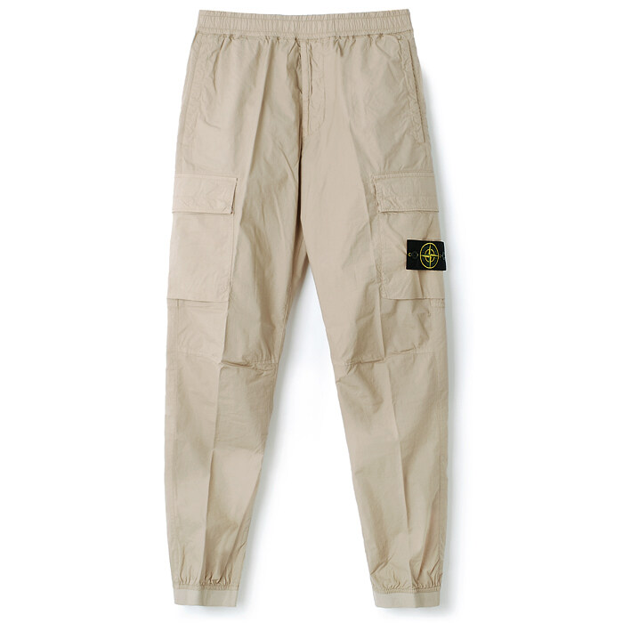26SS 스톤 와펜 밴딩 카고바지 베이지 L1S153100031 S0003 V009A - Stone Island
