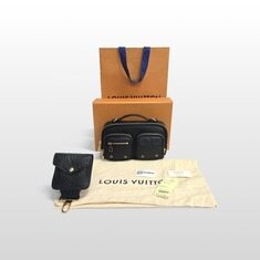 루이비통 유틸리티 멀티포켓 카프스킨 크로스백 블랙 M80450 썸네일 9