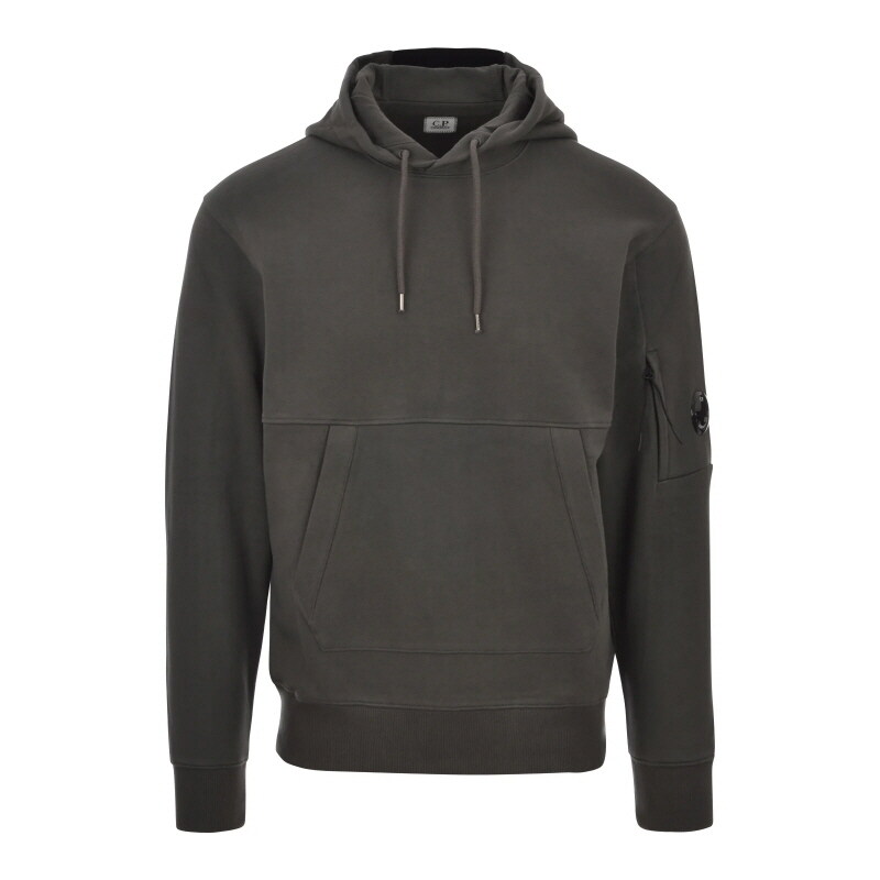 CP컴퍼니 다이애그널 플리스 후드 스웻셔츠 19CMSS714A 005086W 978 - CP company