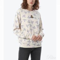 비비안웨스트우드 래글런 스웨트셔츠 3I010004 J0079 B303 썸네일 1