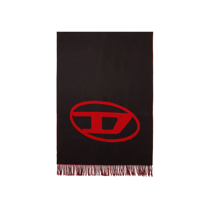 25FW S-TEVIE 머플러 블랙/레드 A17572 0AKBM 9XXA - Diesel