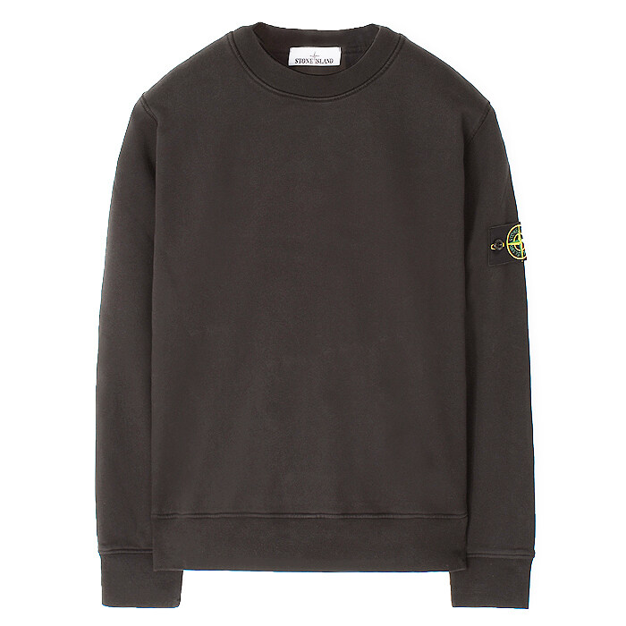 26SS 스톤 와펜 라운드 맨투맨 다크그레이 L1S156100060 S0051 V0065 - Stone Island