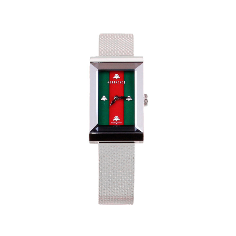 구찌 G 프레임 워치 메탈 여성 시계 미디엄 559662 J6A70 8652 YA147401 - Gucci
