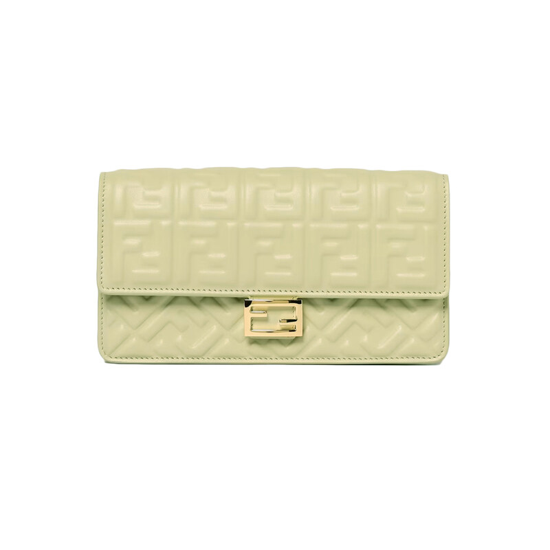 펜디 26SS FF 로고 바게트 체인 월렛 숄더크로스백 그린 8M0498 AAJD F1AST - Fendi