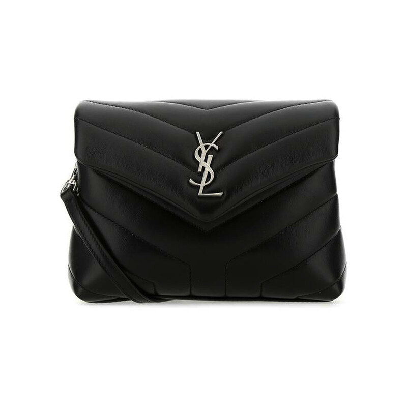 생로랑 25FW 은장 모노그램 루루 미니 토이백 블랙 678401 DV706 1000 - Saint Laurent
